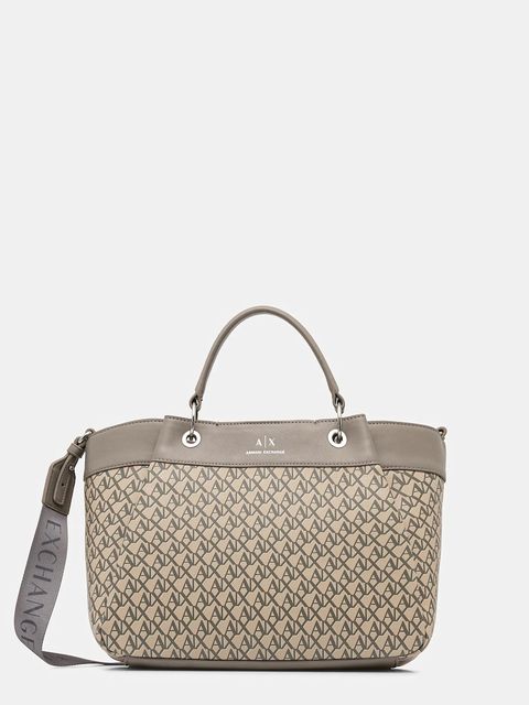 Armani Exchange torebka kolor beżowy XW000954 AF17145 - zdjęcie produktu nr 1