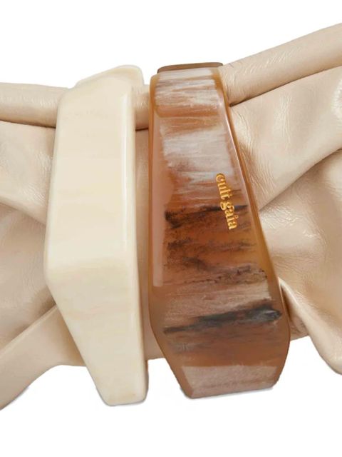 Cult Gaia Julita convertible clutch bag - Neutrals