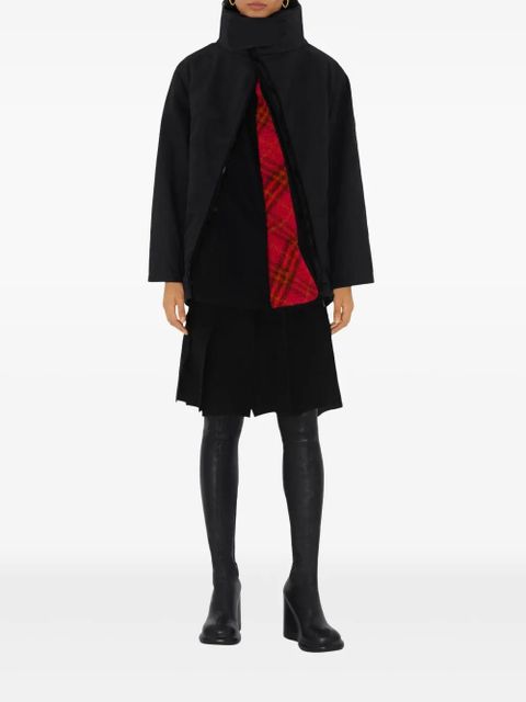Burberry detachable-warmer jacket - Black