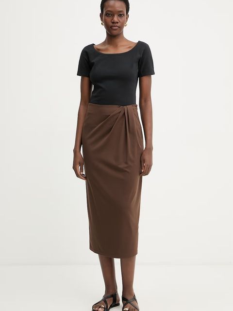 Weekend Max Mara t-shirt damski bawełniany MULTIG - zdjęcie produktu nr 1