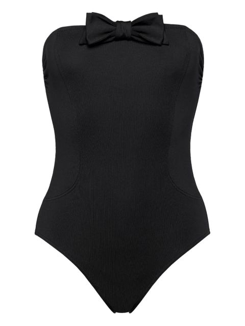 ERES Dresscode bow-detail strapless swimsuit - Black - zdjęcie produktu nr 1
