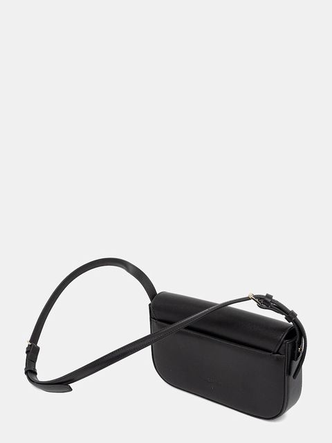 Patrizia Pepe torebka skórzana kolor czarny 8B0231 L061