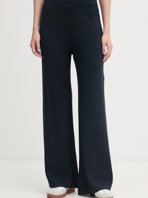 United Colors of Benetton spodnie dresowe damskie z wiskozą - zdjęcie produktu nr 2