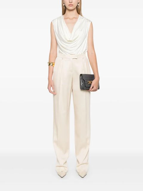 TOM FORD pleated trousers - Neutrals