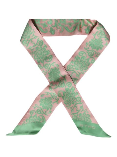 ETRO printed scarf - Green - zdjęcie produktu nr 1