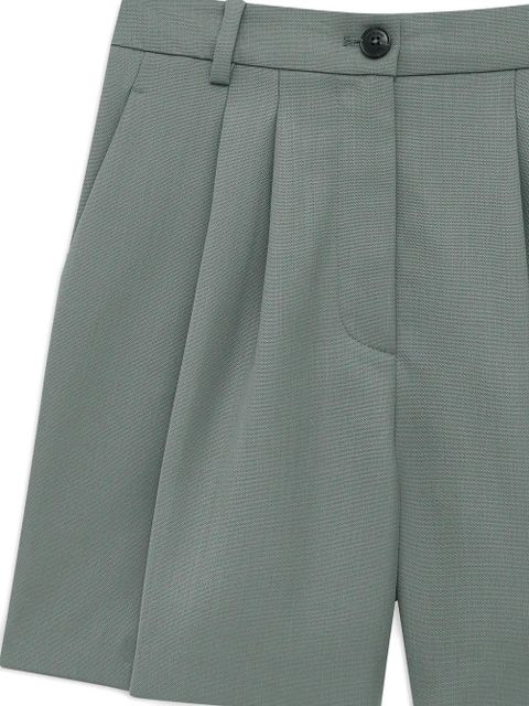 ANINE BING Brice tailored shorts - Green