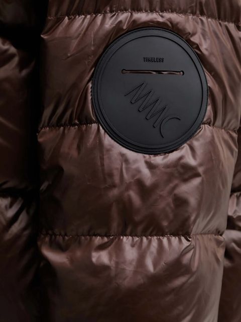 MMC STUDIO kurtka puchowa kolor brązowy zimowa OLORO.JACKET