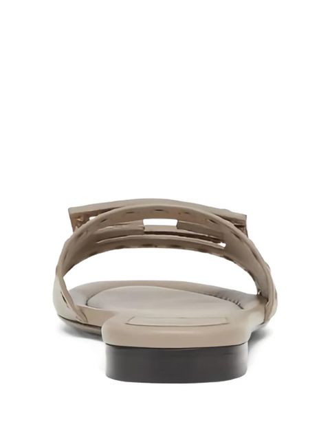 FENDI FF-motif sandals - Grey