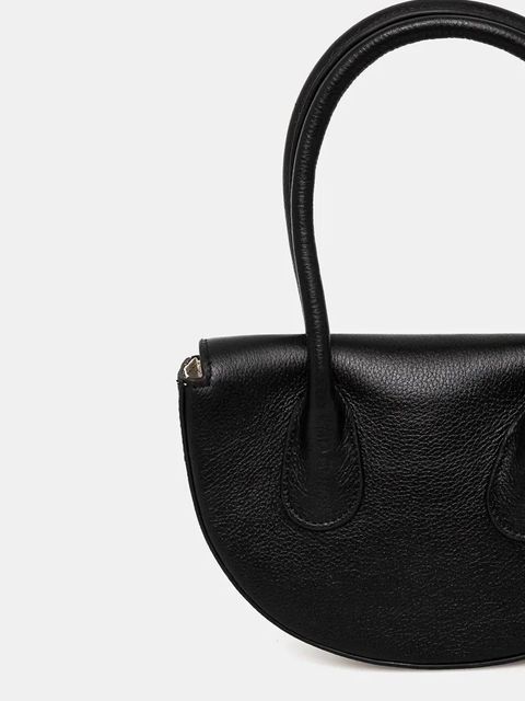 Silvian Heach torebka skórzana SPAGNOLI kolor czarny RCP25020BO