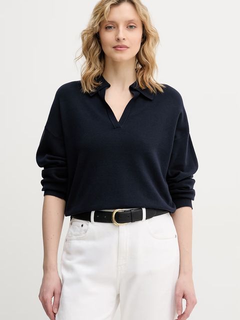 United Colors of Benetton sweter damski bawełniany - zdjęcie produktu nr 2