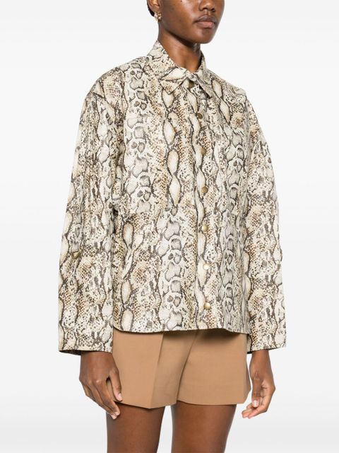 ISABEL MARANT Florania jacket - Neutrals