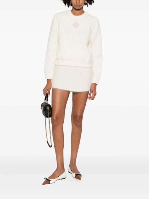 Casablanca logo-detail sweatshirt - White