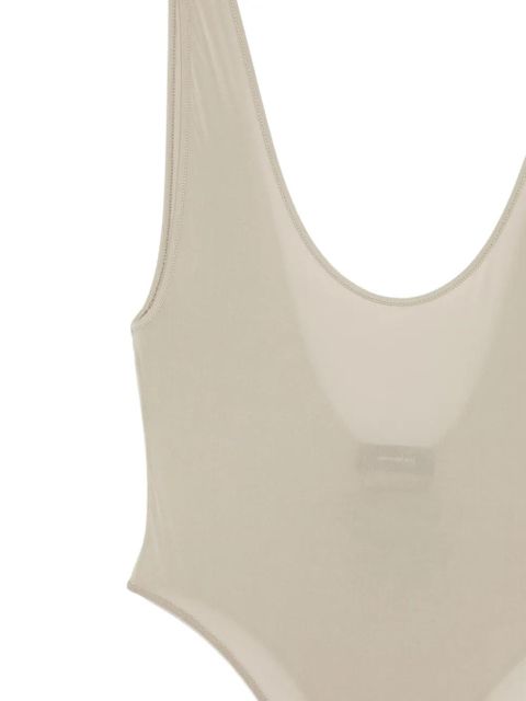 WARDROBE.NYC V-neck bodysuit - Neutrals