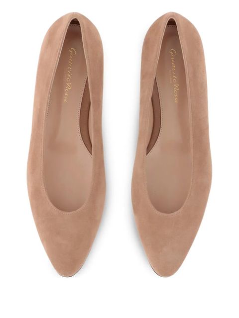 Gianvito Rossi point-toe ballet flats - Neutrals