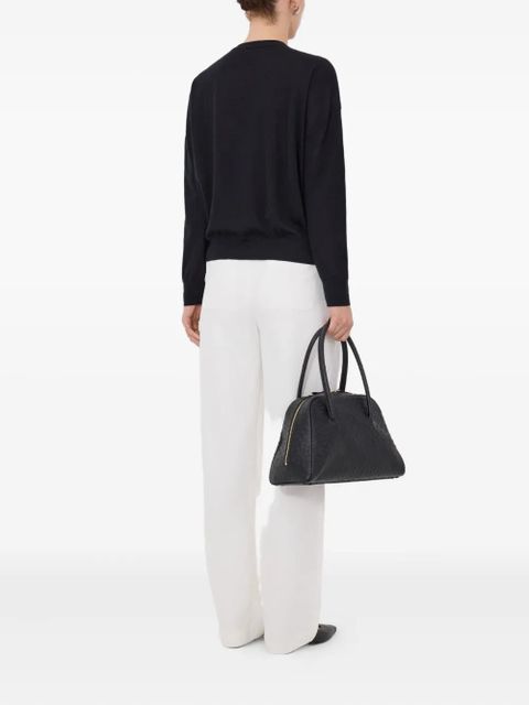 LouLou de Saison KITA buttoned drop-shoulder cardigan - Black