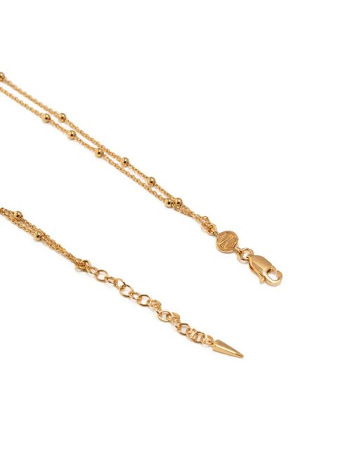 Missoma beaded double-chain necklace - Gold