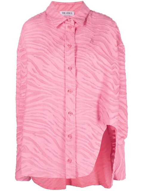 The Attico Diana long-sleeve shirt - Pink - zdjęcie produktu nr 1