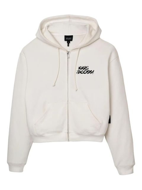 Marc Jacobs dice-print zip-up hoodie - White - zdjęcie produktu nr 1