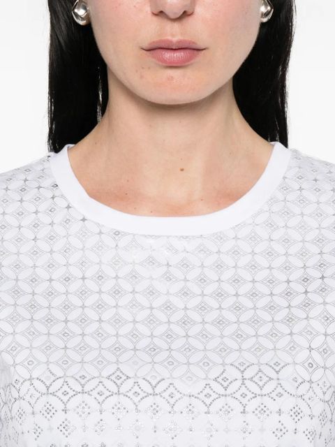 Max Mara geometric pattern T-shirt - White