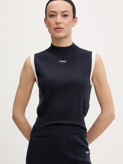 Guess top damski z wiskozy LAURENE - zdjęcie produktu nr 2