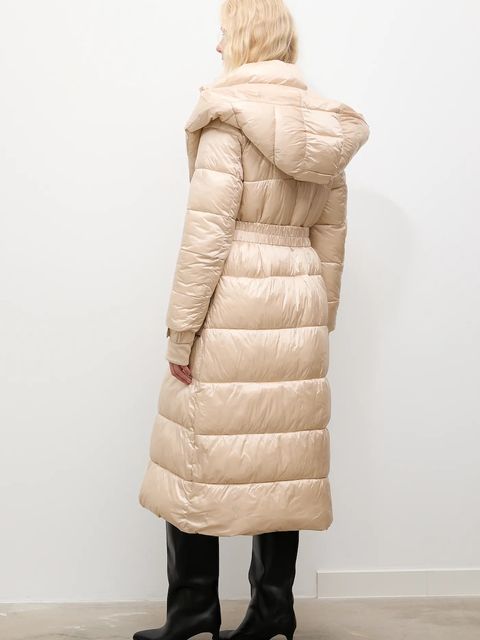 Answear.LAB kurtka kolor beżowy zimowa - zdjęcie produktu nr 2