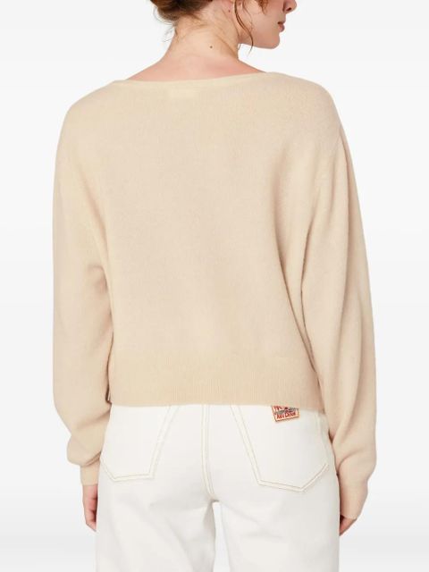 American Vintage boat neck raxow sweater - Neutrals