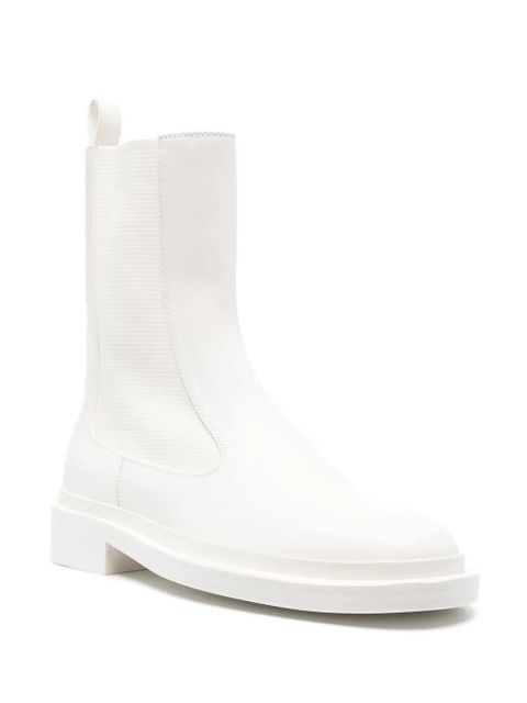 Jil Sander pull-on ankle boots - White - zdjęcie produktu nr 2