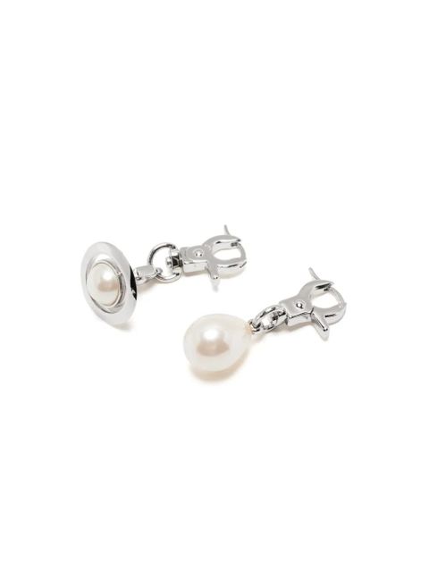Vivienne Westwood Claude drop earrings - Silver
