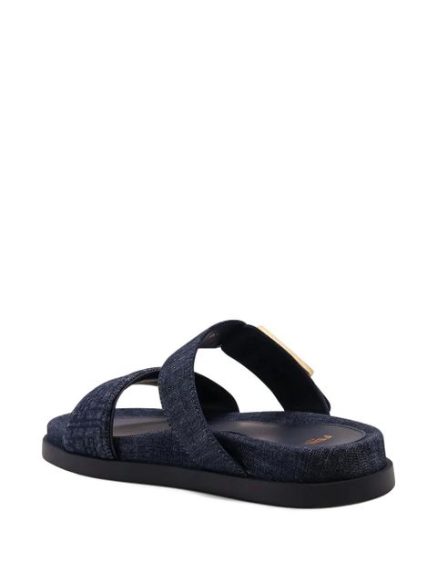 FENDI buckle-strap sandals - Blue - zdjęcie produktu nr 2