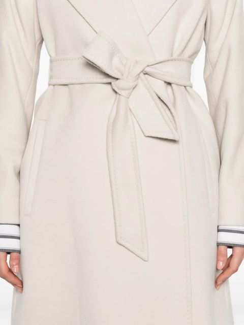 Max Mara side-pockets oversized coat - Neutrals