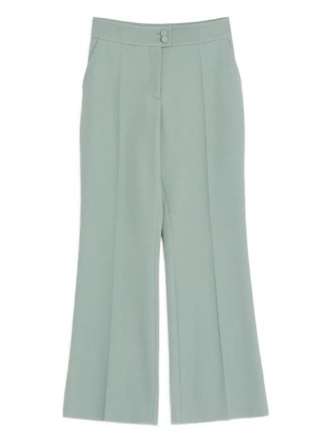 Valentino Garavani flared wool trousers - Green - zdjęcie produktu nr 1