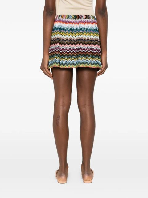 Missoni chevron shorts - Blue