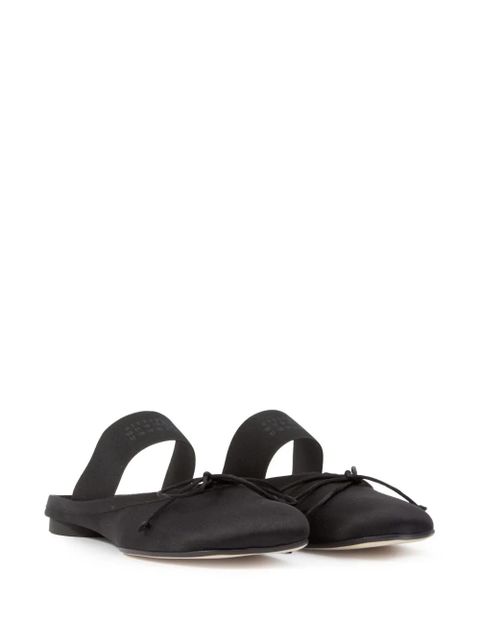 MM6 Maison Margiela anatomic-toe leather slippers - Black
