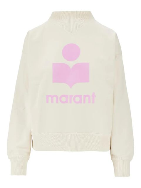 MARANT ÉTOILE Moby logo-detail sweatshirt - Neutrals - zdjęcie produktu nr 1