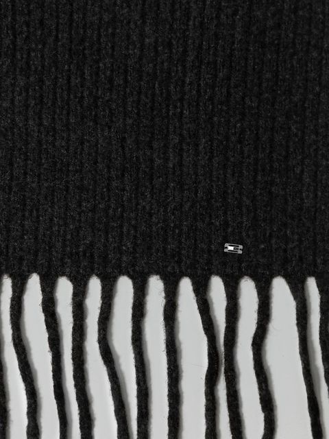 Tommy Hilfiger szalik damski kolor brązowy gładki AW0AW17793 - zdjęcie produktu nr 2