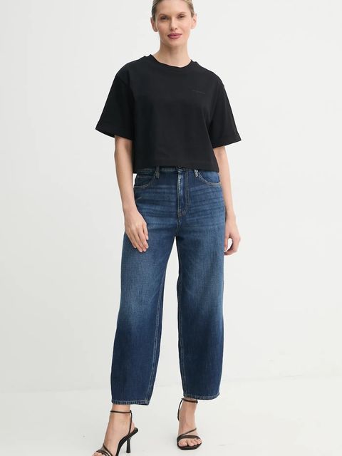 Pinko t-shirt bawełniany - zdjęcie produktu nr 1