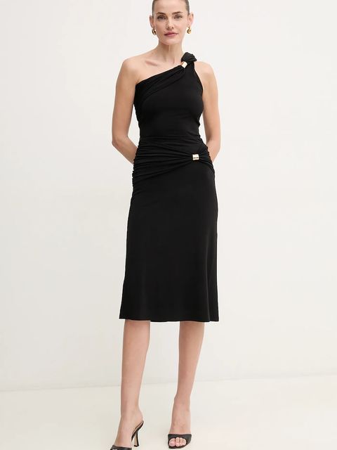 Herve Leger bluzka Sofia damska kolor czarny z aplikacją RMJ1518808