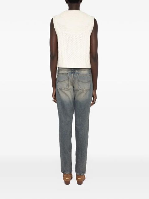 Zadig&Voltaire cable-knit vest - Neutrals