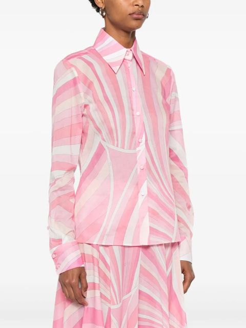 PUCCI cotton shirt - Pink