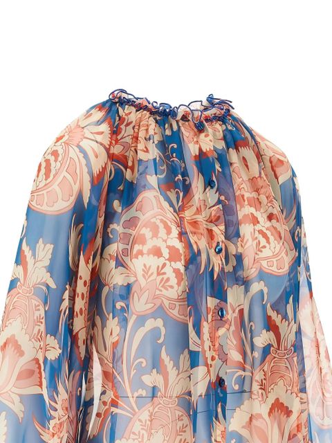 ETRO floral top - Blue - zdjęcie produktu nr 2