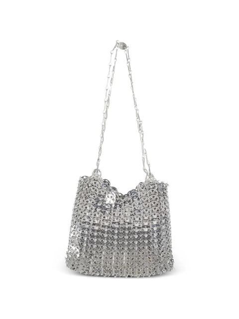 Rabanne 1969 chain shoulder bag - Silver - zdjęcie produktu nr 2