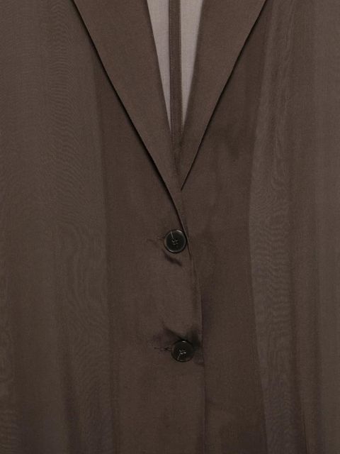 Alysi buttoned blouse - Brown