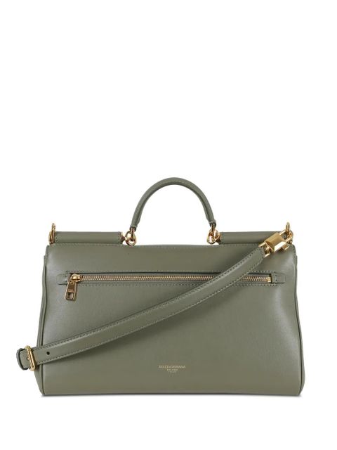 Dolce & Gabbana medium My Sicily leather tote bag - Green - zdjęcie produktu nr 2