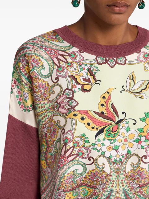 ETRO knitted t-shirt - Neutrals