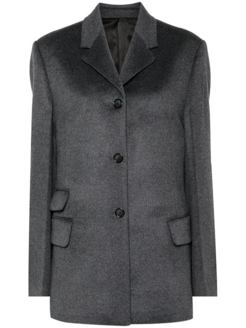 TOTEME Straight single-breasted blazer - Grey - zdjęcie produktu nr 1