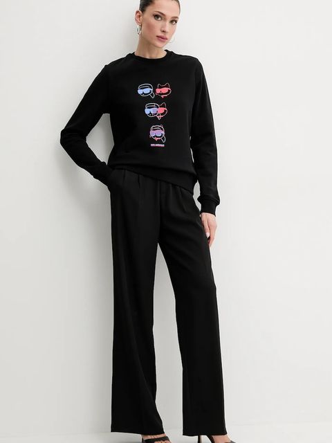 Karl Lagerfeld bluza bawełniana - zdjęcie produktu nr 2