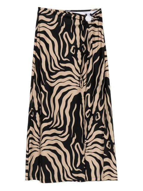 Johanna Ortiz Nuevo Destino midi skirt - Black - zdjęcie produktu nr 1