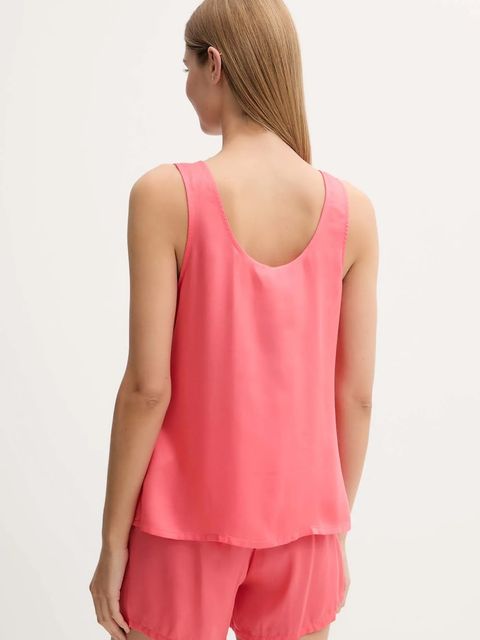 United Colors of Benetton piżama damska kolor różowy 41HY3P00S