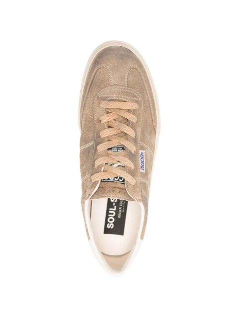 Golden Goose Soul Star lace-up sneakers - Brown