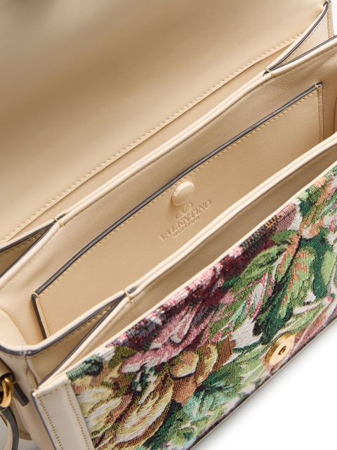 Valentino Garavani 9to5 jacquard shoulder bag - Green